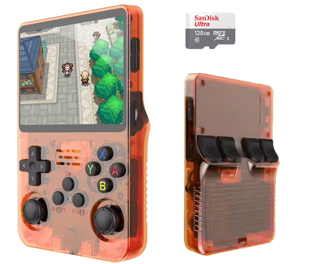 Original R36S™ Handheld – 21,500 Games from 25+ Consoles (180-Day Warranty)