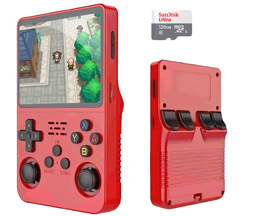 Original R36S™ Handheld – 21,500 Games from 25+ Consoles (180-Day Warranty)