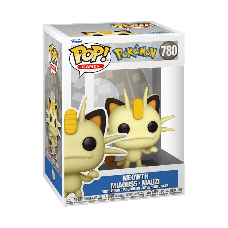 Funko Pop! Meowth – Pokémon Collection #780 (Exclusive Edition)