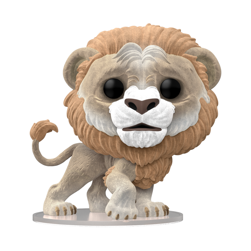 Funko Pop! Cowardly Lion (Flocked) – Wicked Collection #1436 (Exclusive Edition)
