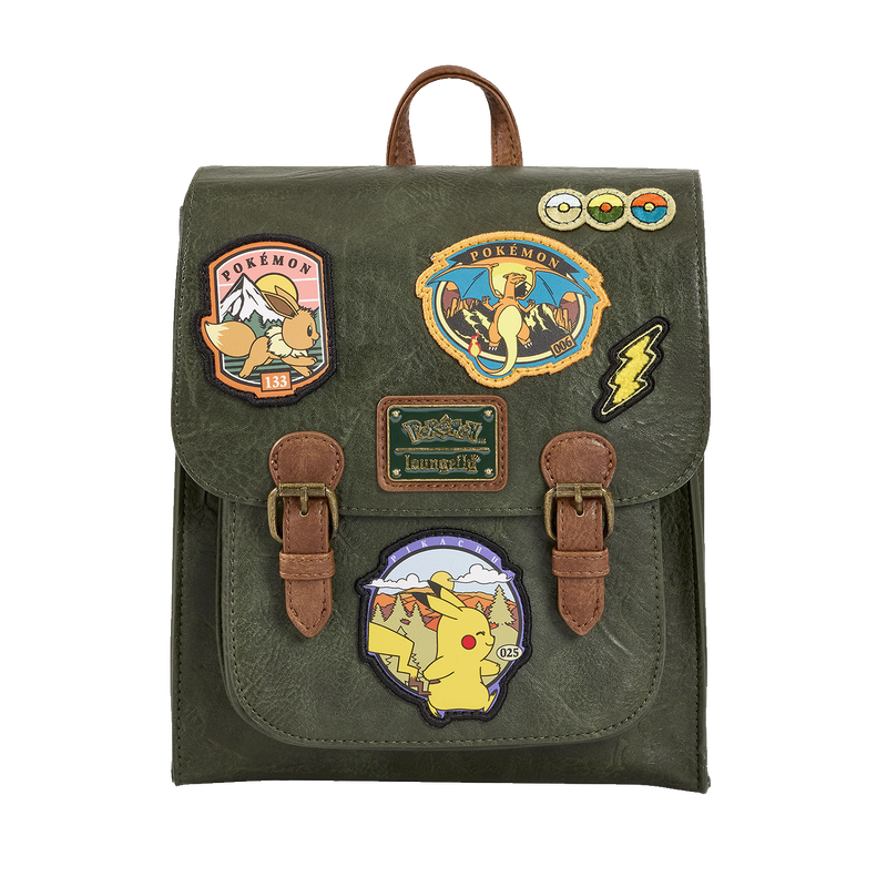 Loungefly Scout Patches Mini Backpack – P Collection (Exclusive Edition)