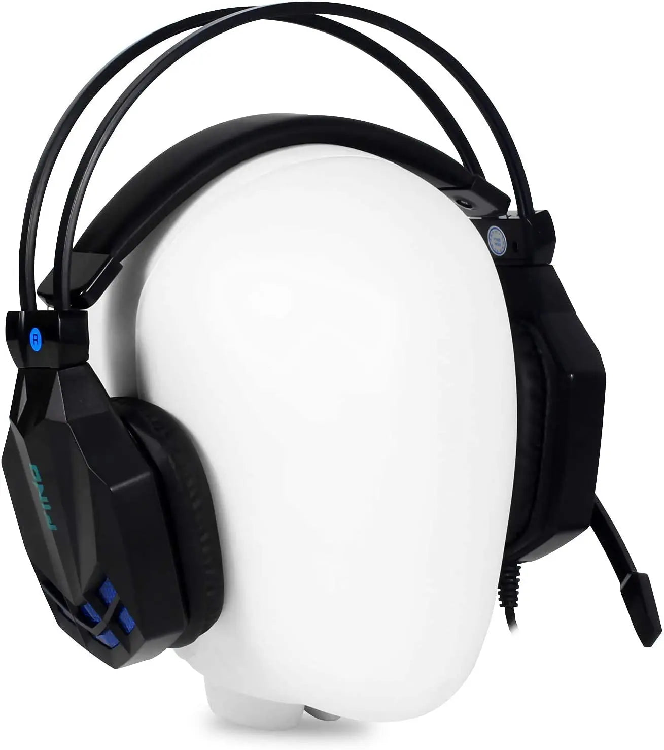 Stereo Gaming Headset – Adjustable Microphone, 3.5mm Adapter, for PC, Mobile & Consoles