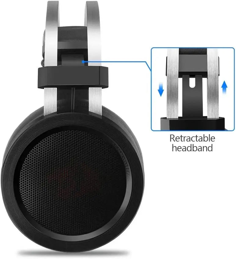 Scylla H901 Gaming Headset – Black, Built-in Microphone, Medium Size