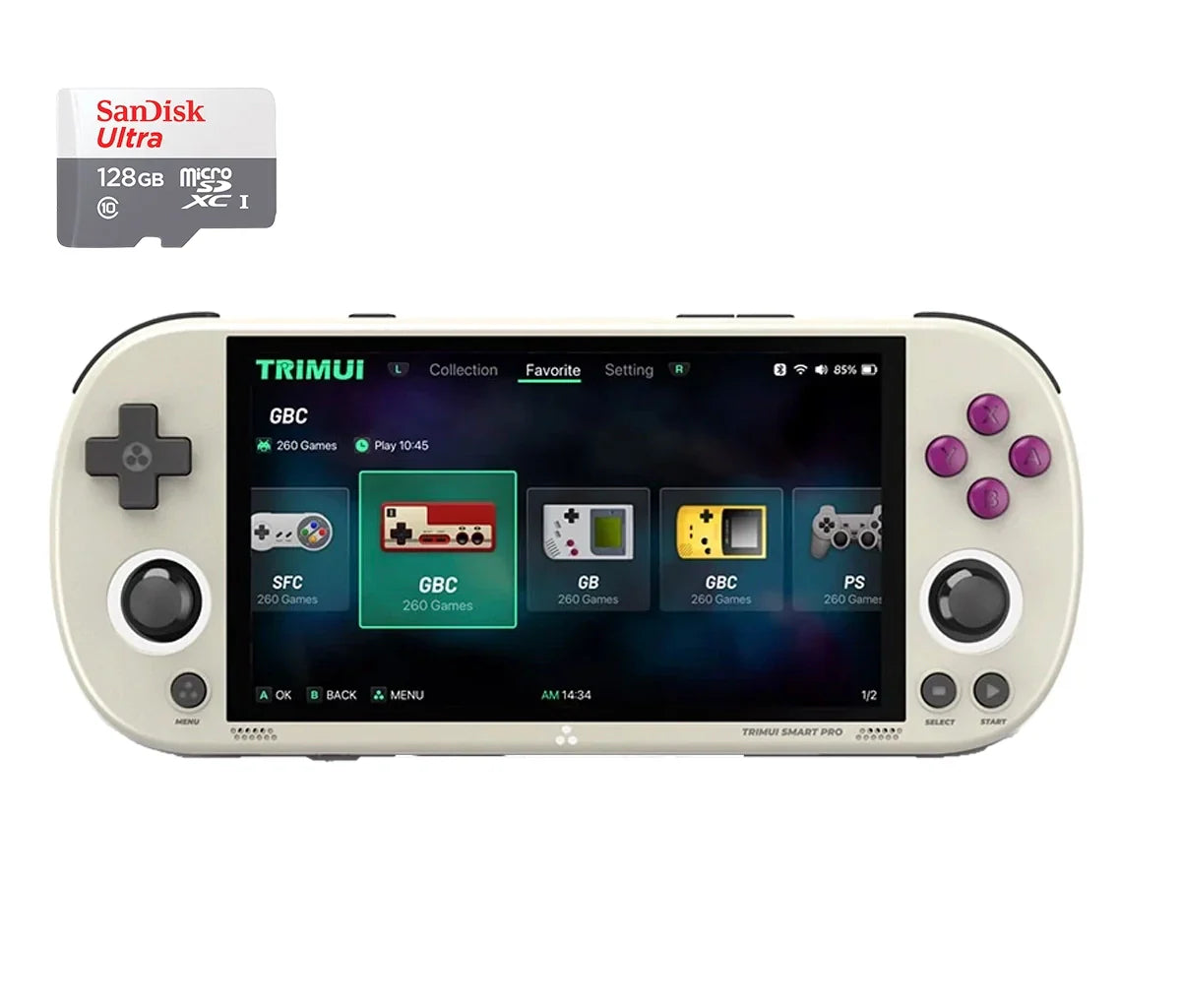 Original TrimUI Smart PRO™ Handheld – 25,800 Games from 26+ Consoles (180-Day Warranty)