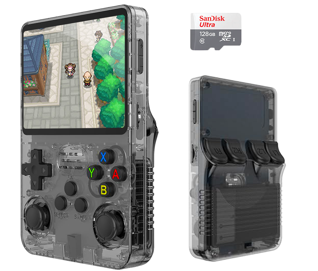 Original R36S™ Handheld – 21,500 Games from 25+ Consoles (180-Day Warranty)