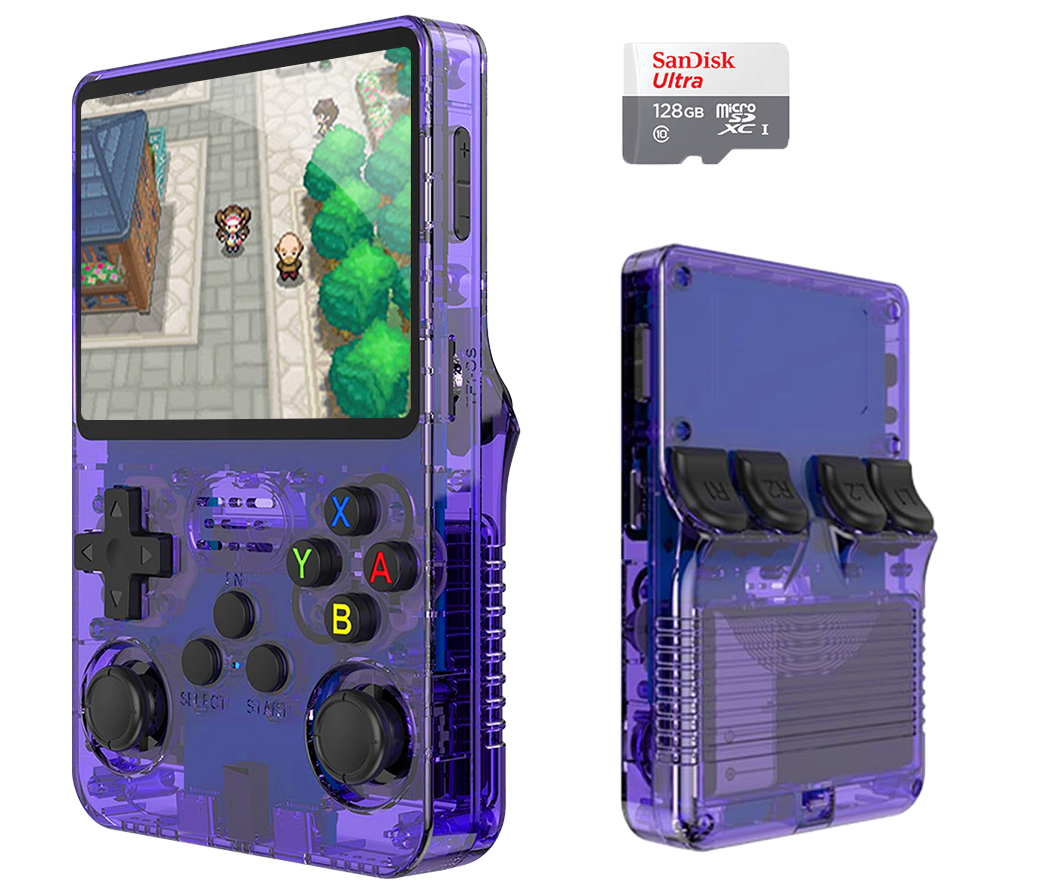 Original R36S™ Handheld – 21,500 Games from 25+ Consoles (180-Day Warranty)