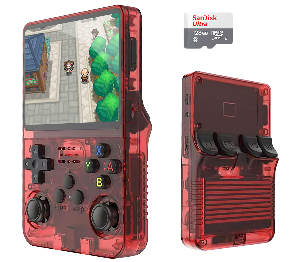 Original R36S™ Handheld – 21,500 Games from 25+ Consoles (180-Day Warranty)