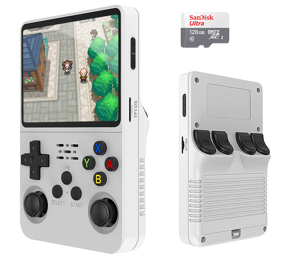 Original R36S™ Handheld – 21,500 Games from 25+ Consoles (180-Day Warranty)