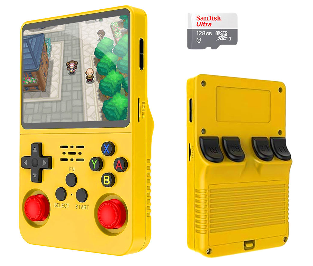 Original R36S™ Handheld – 21,500 Games from 25+ Consoles (180-Day Warranty)