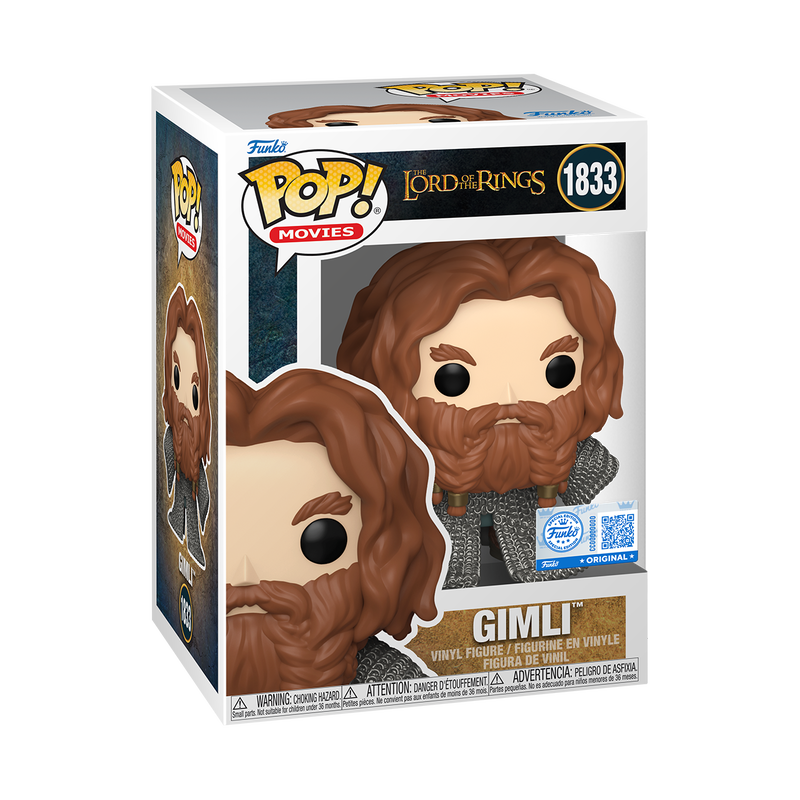 Funko Pop! Gimli (Chainmail Armor) – The Lord of the Rings Collection (Web Exclusive Edition)