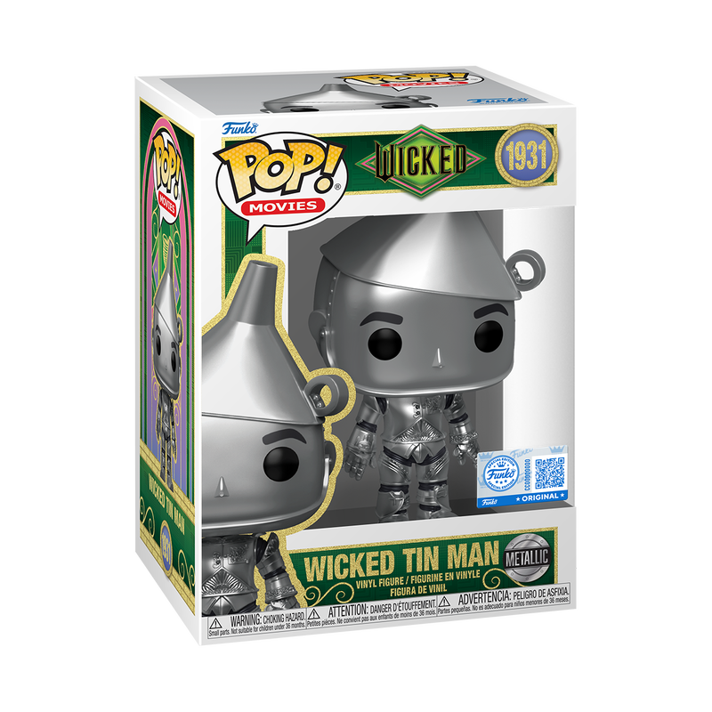 Funko Pop! Wicked Tin Man (Metallic) – Wicked Collection #1434 (Exclusive Edition)