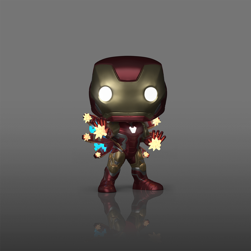 Funko Pop! Plus Iron Man (Glow) – Marvel Collection #1265 (Exclusive Edition)