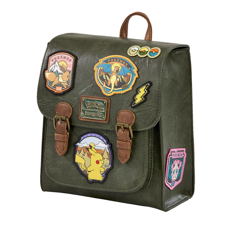 Loungefly Scout Patches Mini Backpack – P Collection (Exclusive Edition)