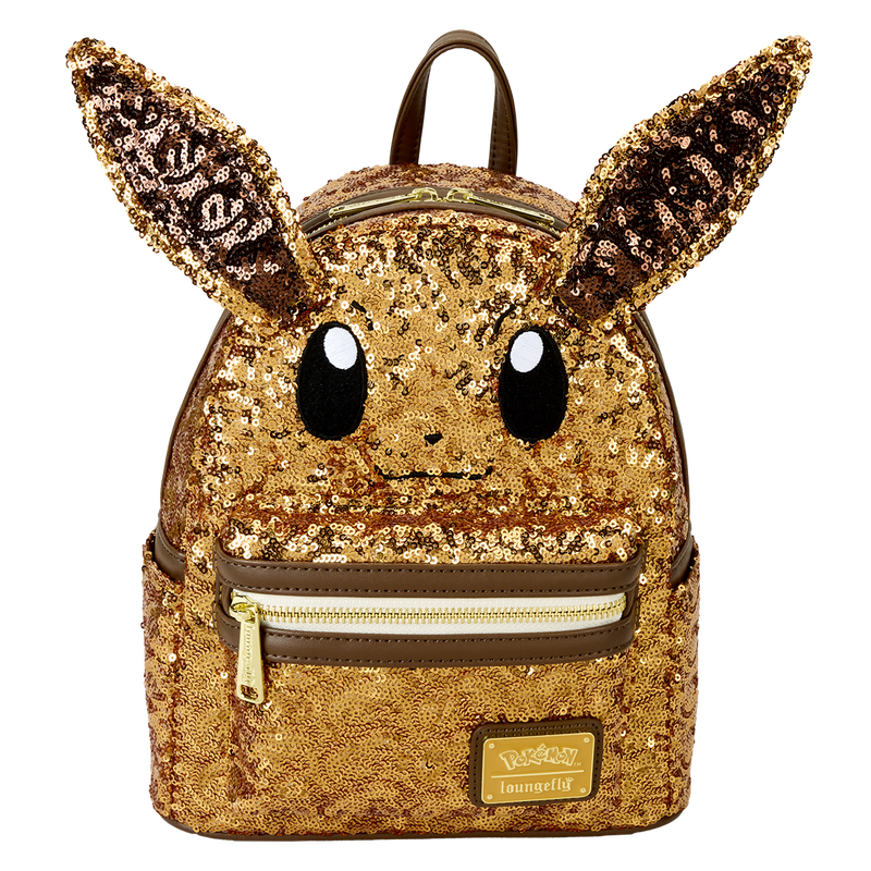 Exclusive Eevee Sequin Cosplay Mini Backpack