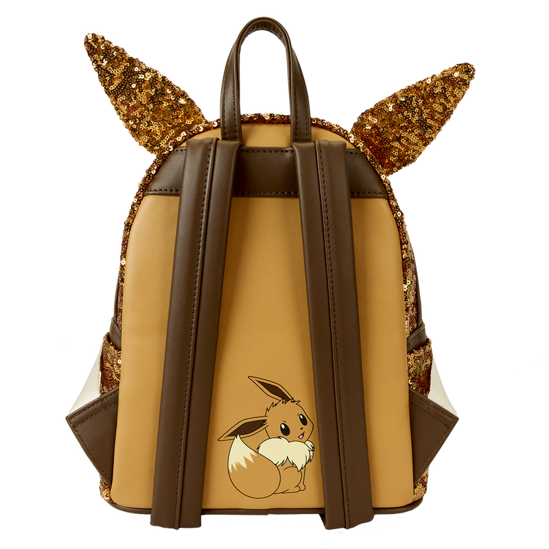 Exclusive Eevee Sequin Cosplay Mini Backpack