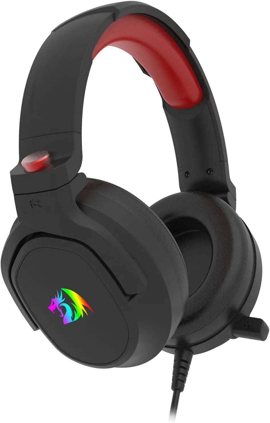 Nigeus Black Gaming Headset – High-Fidelity Sound, Noise-Cancelling Mic