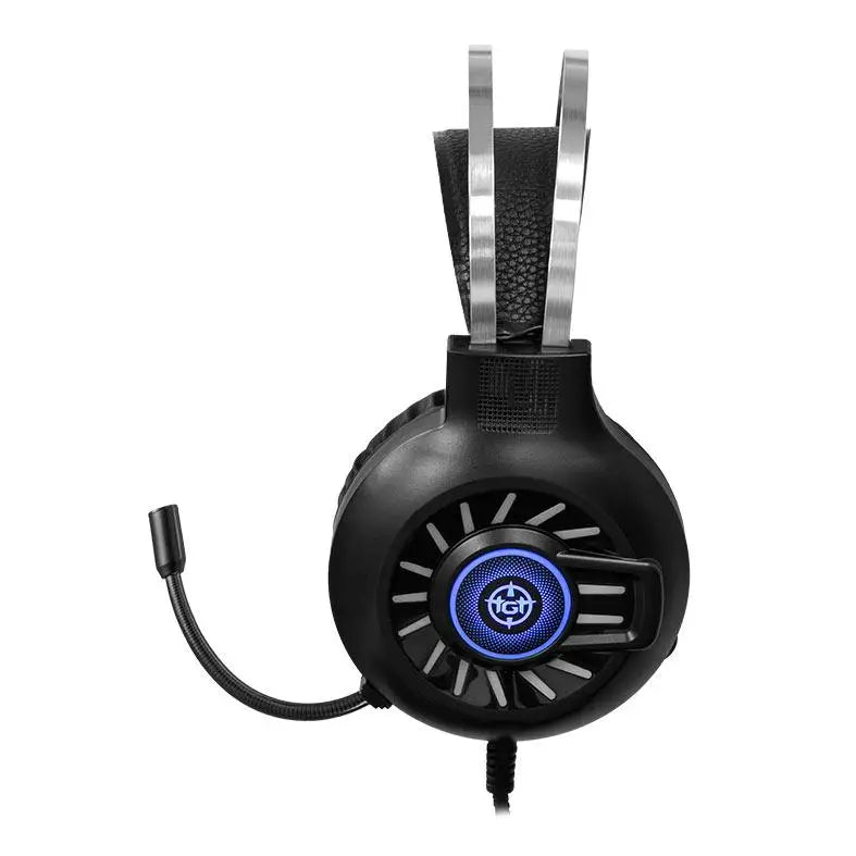TGT Supernova V3 RGB Gaming Headset – 50mm Stereo Drivers, Black (TGT-SUP-03)