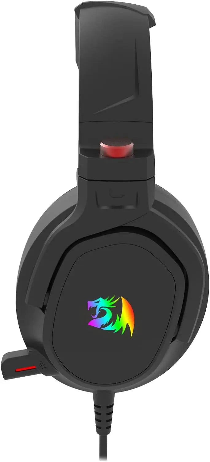 Nigeus Black Gaming Headset – High-Fidelity Sound, Noise-Cancelling Mic