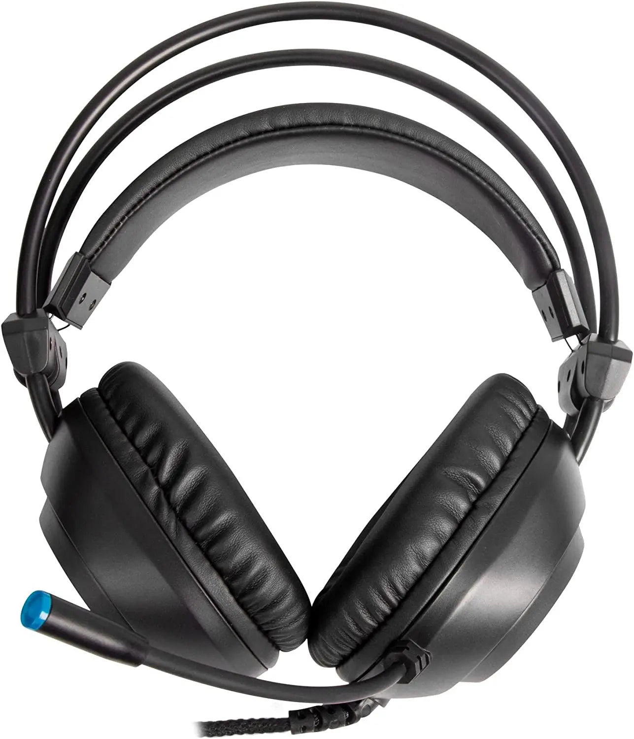 Crusader RGB Gaming Headset – Black, Surround Sound, Adjustable Microphone