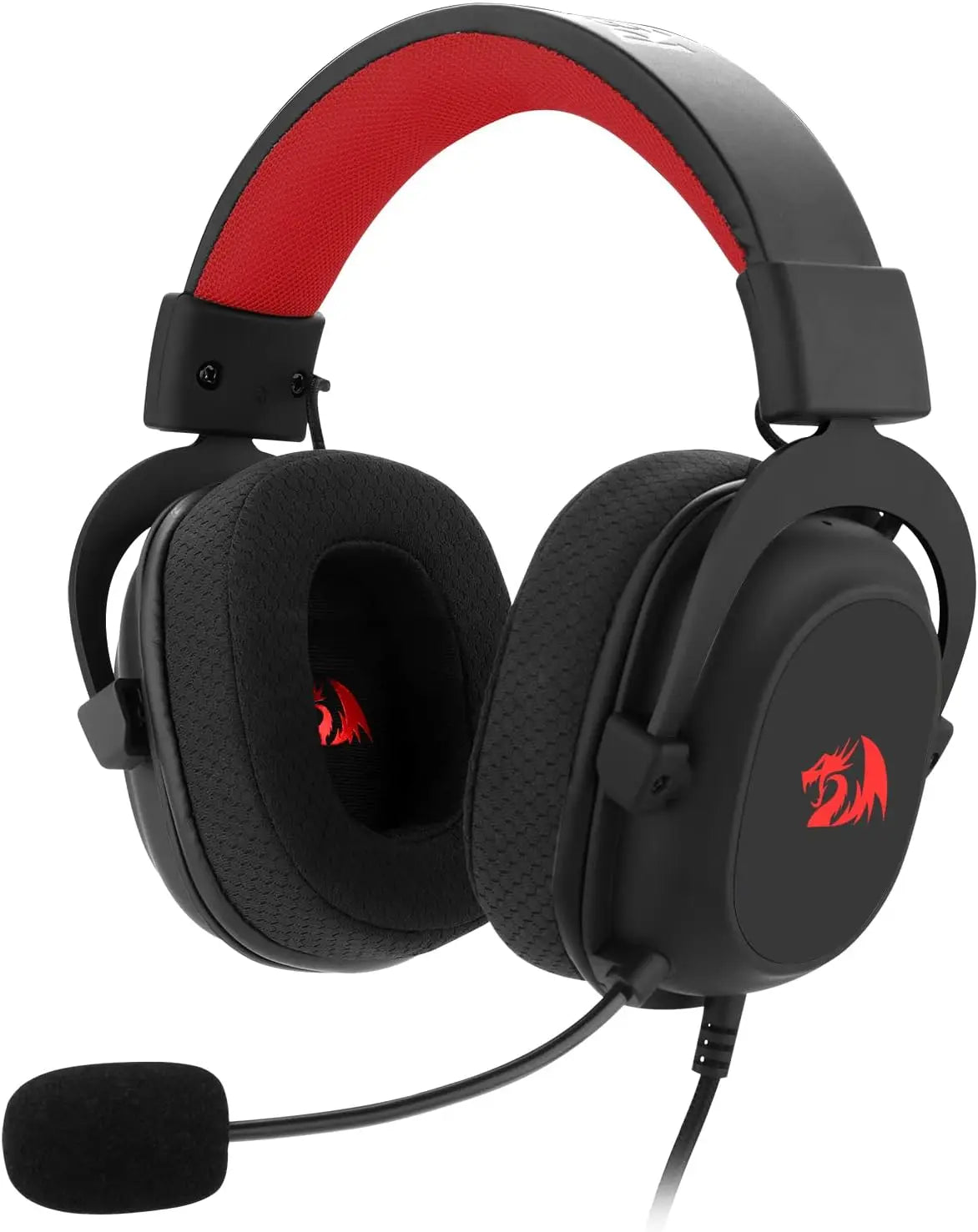 Hero RGB Gaming Headset – Black, Surround Sound, Noise-Cancelling Microphone