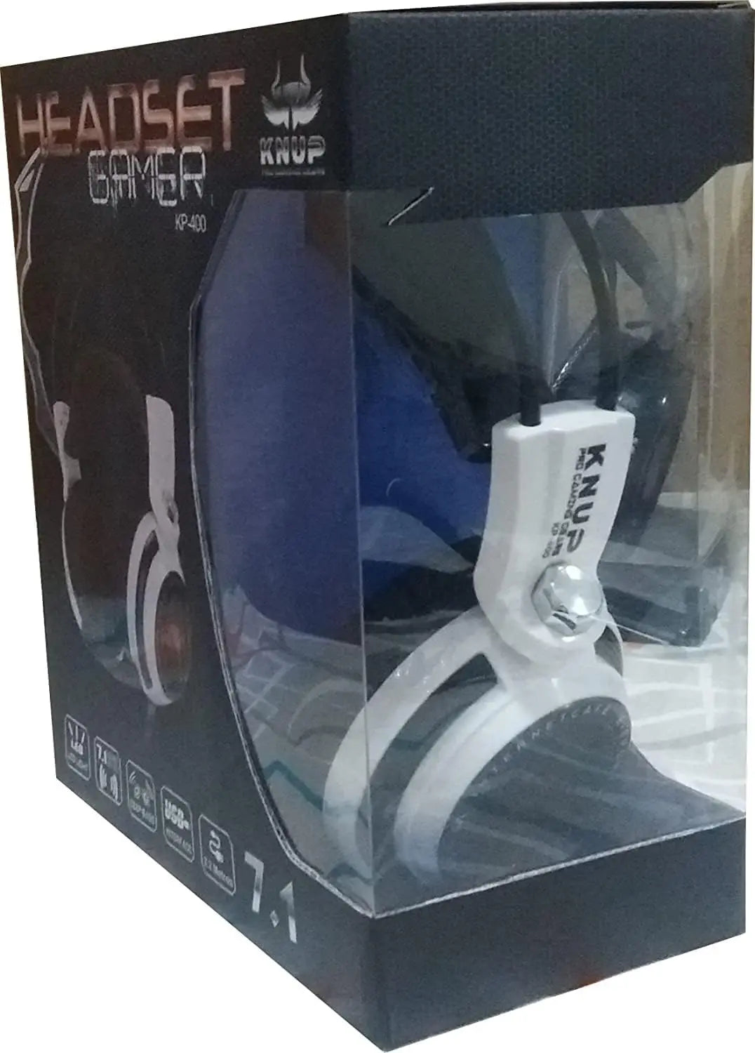 KP-400 Gaming Headset – 7.1 Surround Sound, P2/P3 Plug, Built-in Microphone